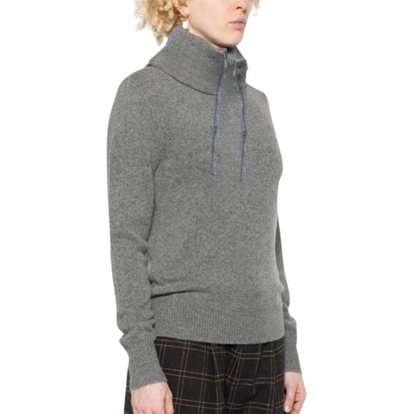 Banana Republic Merino Wool Sweater in Grey Size Medium - Picture 1 of 6